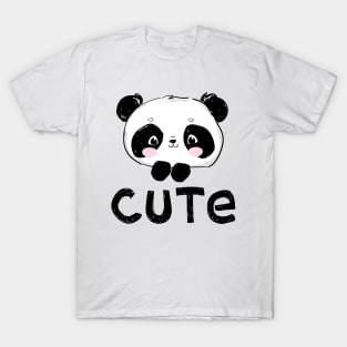 Panda Cute Face T-Shirt